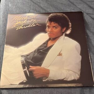 Michael Jackson Thriller First Year Press 1982 QE 38112 Vintage Vinyl Record